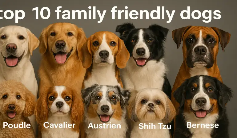 Top 10 Best Family Dogs: Discover the Most Family-Friendly Breeds