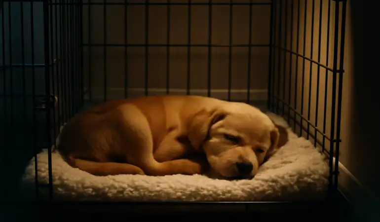 How Can I Kennel Train My Puppy at Night Without Stress?