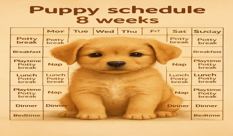 What’s the Best Puppy Schedule for 8-Week-Olds?