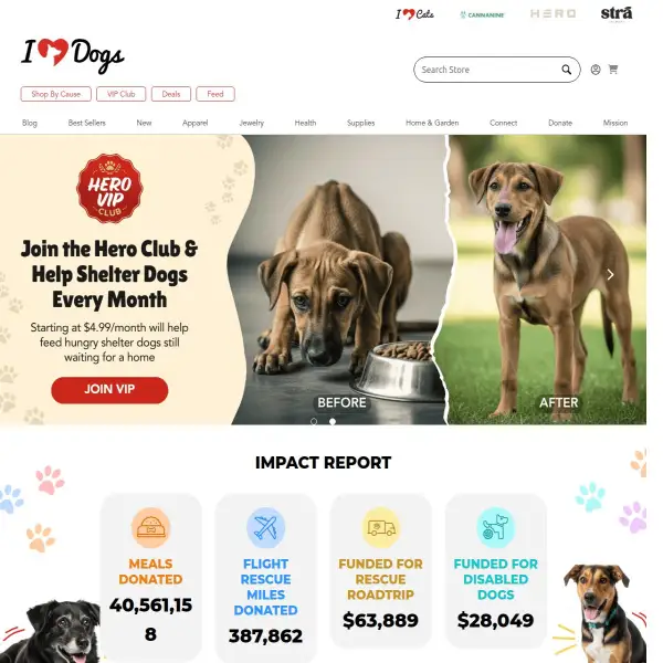 iHeartDogs - Mission Driven Products + Educational Health Content