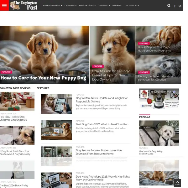 The Dogington Post - Your Source for Everything Dog