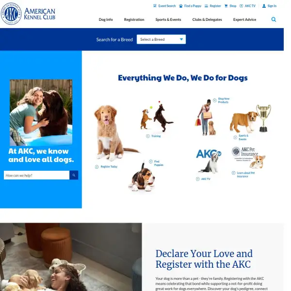 American Kennel Club (AKC) – Official Dog Breed Information & Registration USA